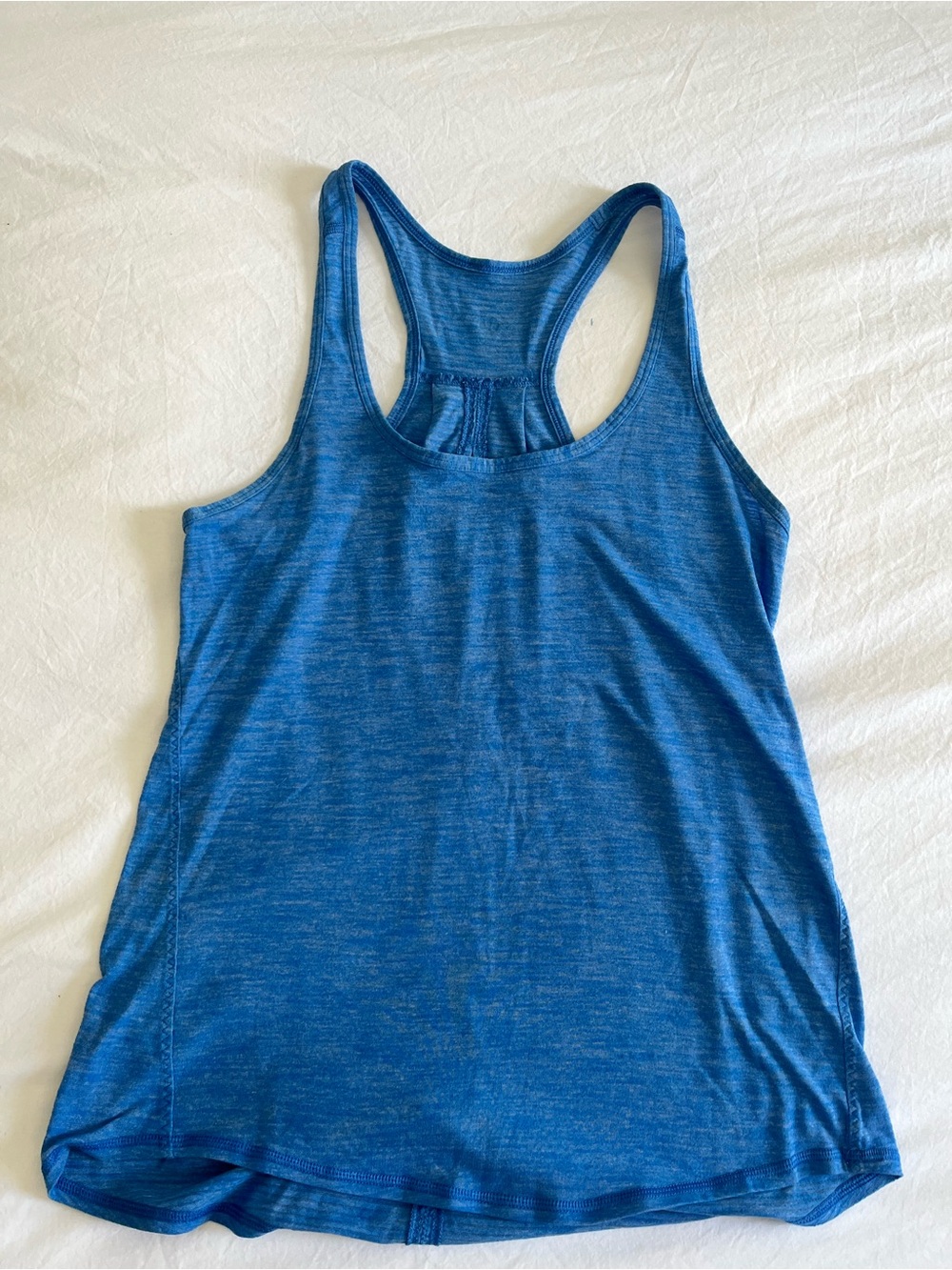lululemon Heathered Blue Racerback Tank